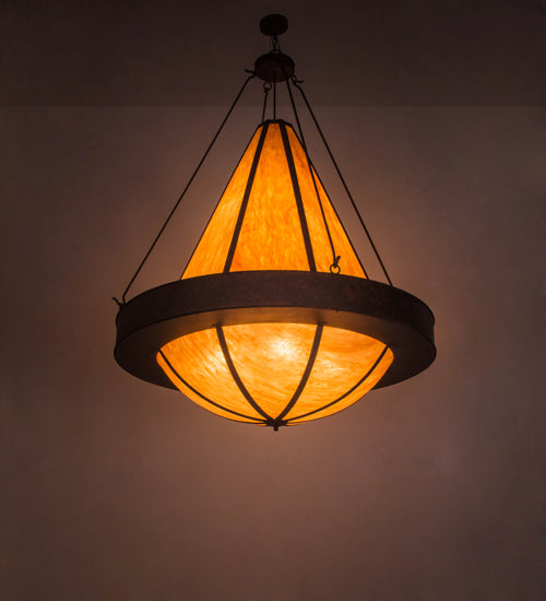 Meyda Tiffany Obsidian 181114 Pendant Light - Rust