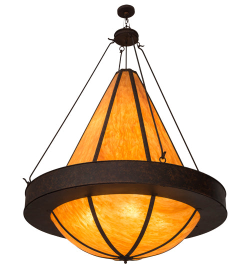 Meyda Tiffany Obsidian 181114 Pendant Light - Rust