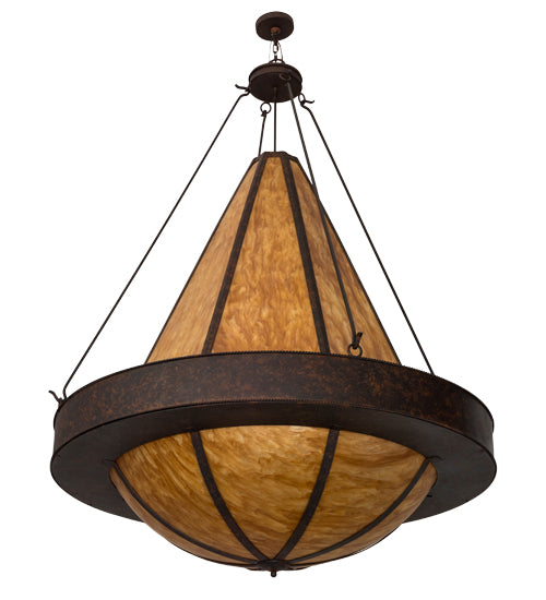 Meyda Tiffany Obsidian 181114 Pendant Light - Rust