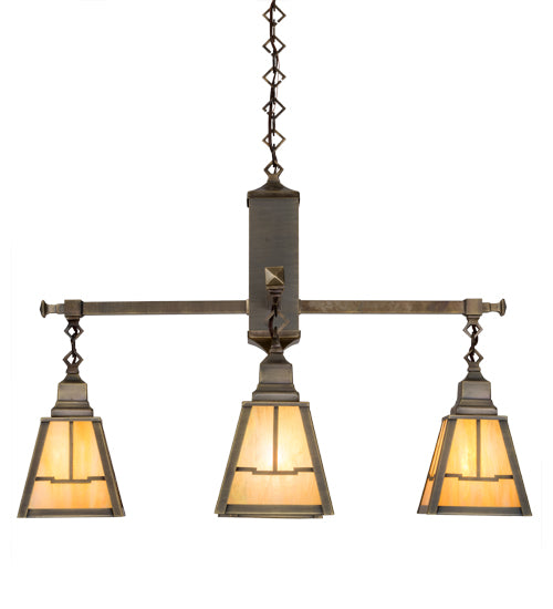 Meyda Tiffany Valley View 181230 Chandelier Light - Antique Brass