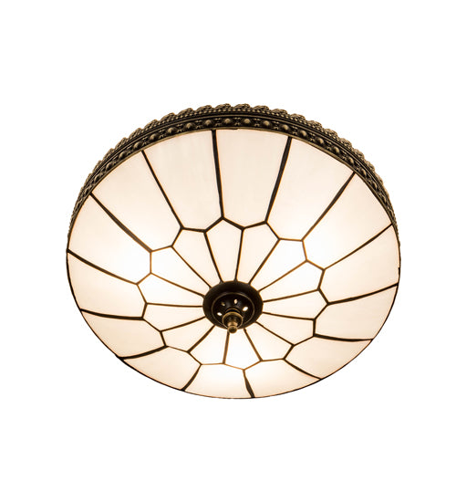 Meyda Tiffany Vincent 181233 Ceiling Light - Craftsman Brown
