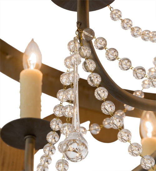 Meyda Tiffany Pradelles 181314 Chandelier Light - Crystal