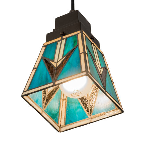 Meyda Tiffany Valencia 181346 Pendant Light - Ebna Amber Beige