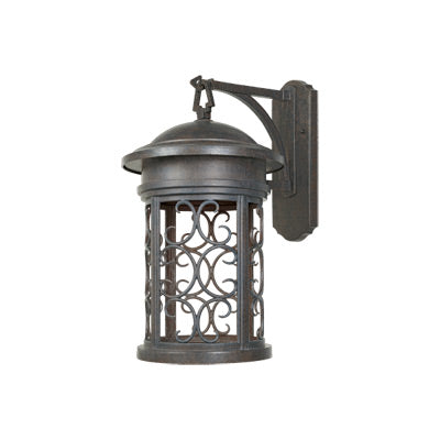 Designers Fountain 31131-MP Ellington One Light Wall Lantern Outdoor Bronze / Dark