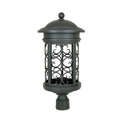 Designers Fountain 31136-ORB Ellington One Light Post Lantern Outdoor Bronze / Dark