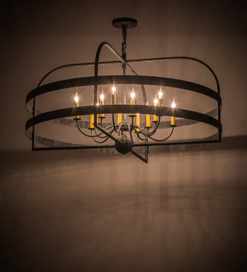 Meyda Tiffany Aldari 181457 Chandelier Light - Antique Copper