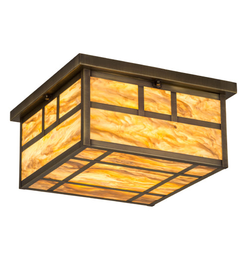 Meyda Tiffany Hyde Park 181575 Ceiling Light - Antique Brass
