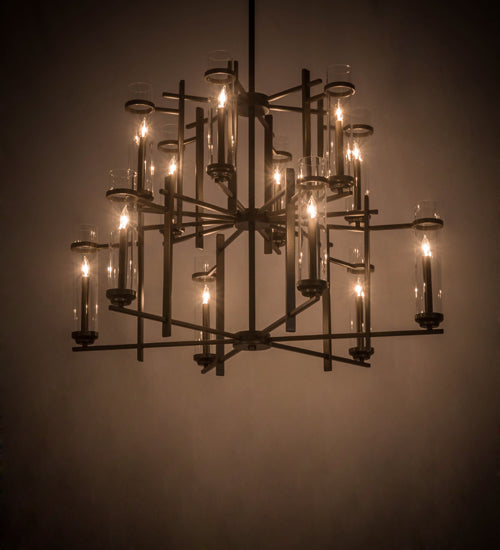 Meyda Tiffany Landon 181625 Chandelier Light - Craftsman Brown