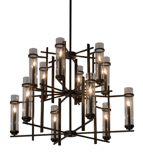 Meyda Tiffany Landon 181625 Chandelier Light - Craftsman Brown