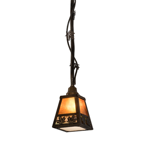 Meyda Tiffany Maple Leaf 197529 Pendant Light - Antique Copper