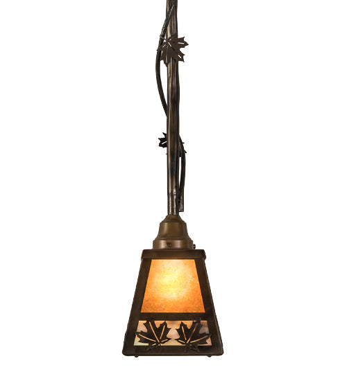 Meyda Tiffany Maple Leaf 197529 Pendant Light - Antique Copper