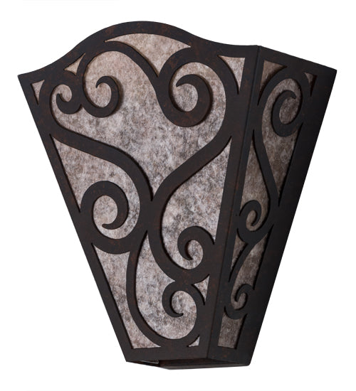 Meyda Tiffany Rena 181726 Wall Light - Craftsman Brown