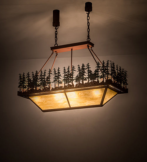Meyda Tiffany Pine Lake 181807 Pendant Light - Antique Copper, Rust