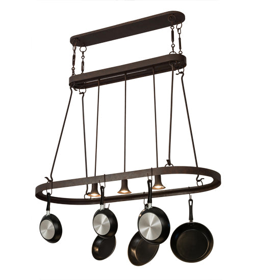 Meyda Tiffany Harmony 181921 Pendant Light - Rust