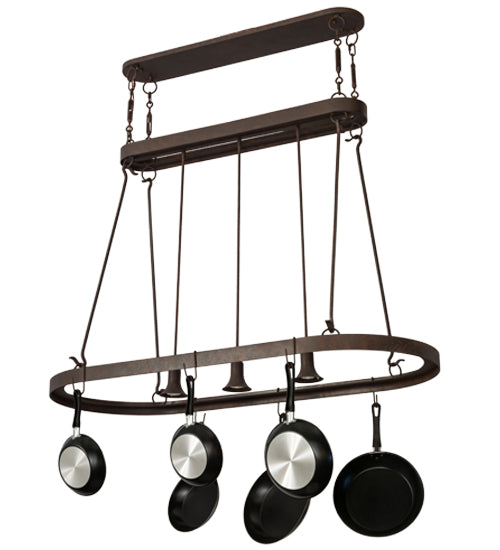 Meyda Tiffany Harmony 181921 Pendant Light - Rust