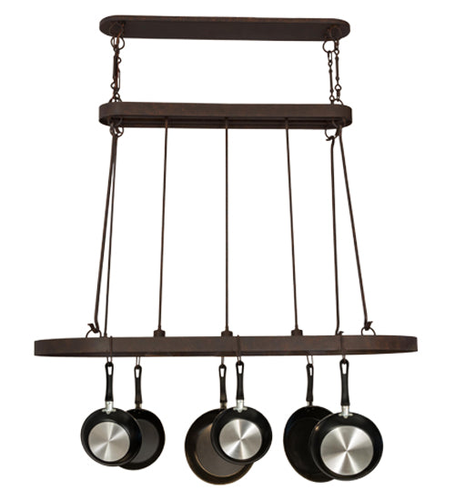 Meyda Tiffany Harmony 181921 Pendant Light - Rust