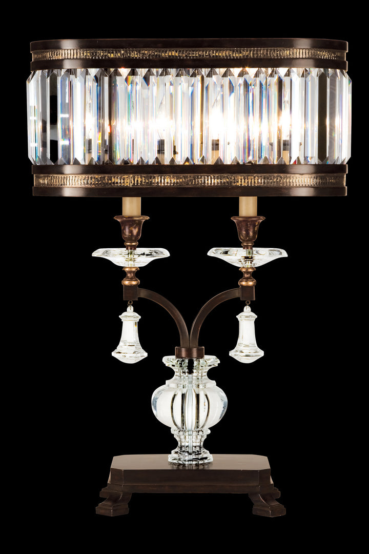 Fine Art Lighting 606010ST Eaton Place Two Light Table Lamp Lamp Bronze / Dark