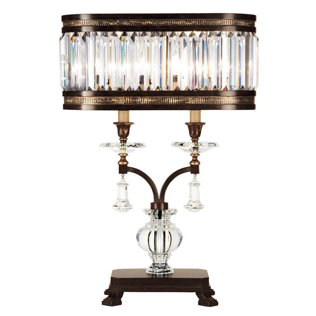 Fine Art Lighting 606010ST Eaton Place Two Light Table Lamp Lamp Bronze / Dark
