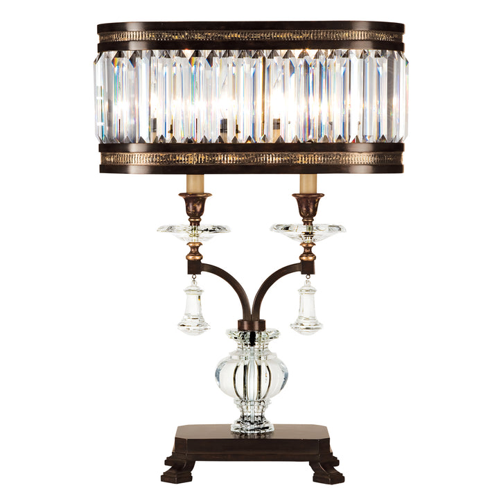 Fine Art Lighting 606010ST Eaton Place Two Light Table Lamp Lamp Bronze / Dark