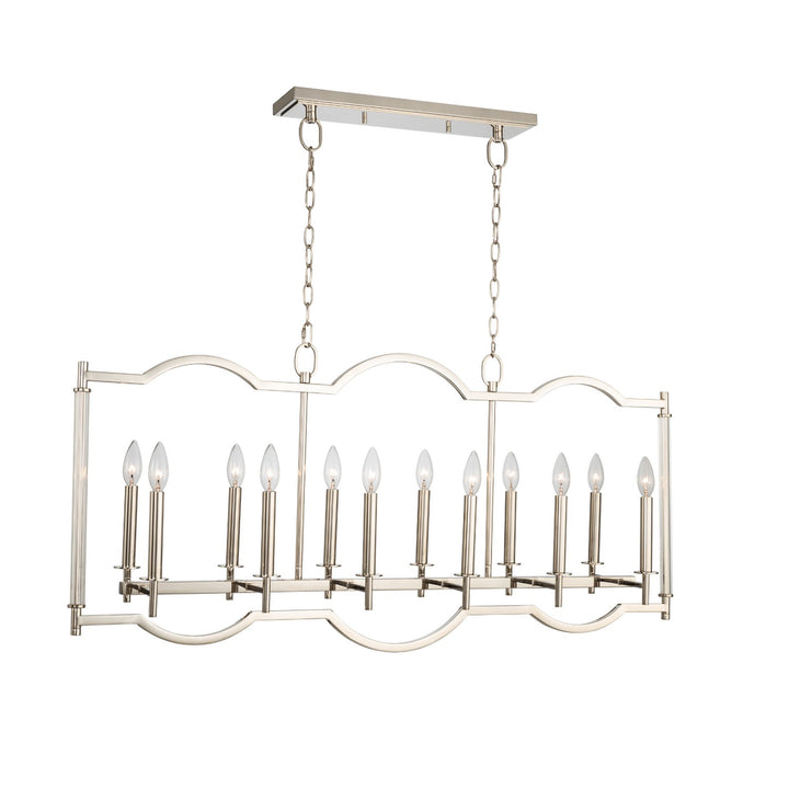 Kalco Provence 512961PN Pendant Light - Polished Nickel