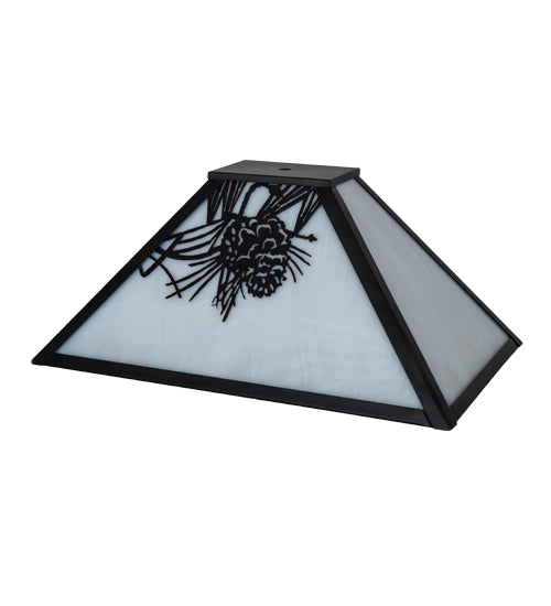 Meyda Tiffany Lighting 182010 Mission Shade Lamp Shade Bronze / Dark