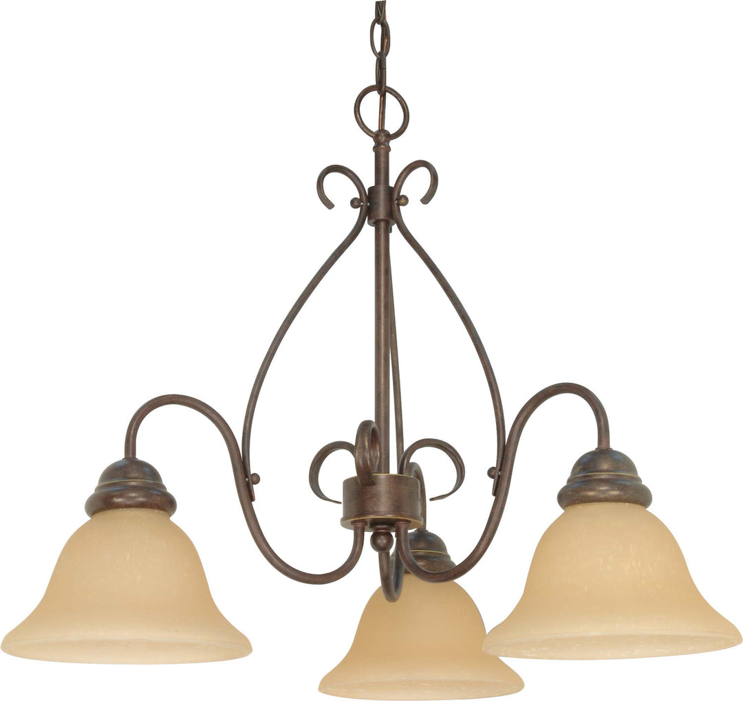 Nuvo Castillo 60-1021 Chandelier Light - Sonoma Bronze / Champagne