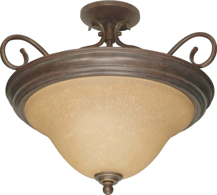 Nuvo Castillo 60-1027 Ceiling Light - Sonoma Bronze / Champagne