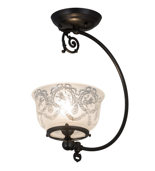 Meyda Tiffany Revival 182069 Ceiling Light - Craftsman Brown