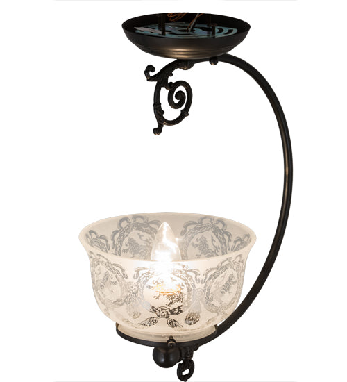 Meyda Tiffany Revival 182069 Ceiling Light - Craftsman Brown