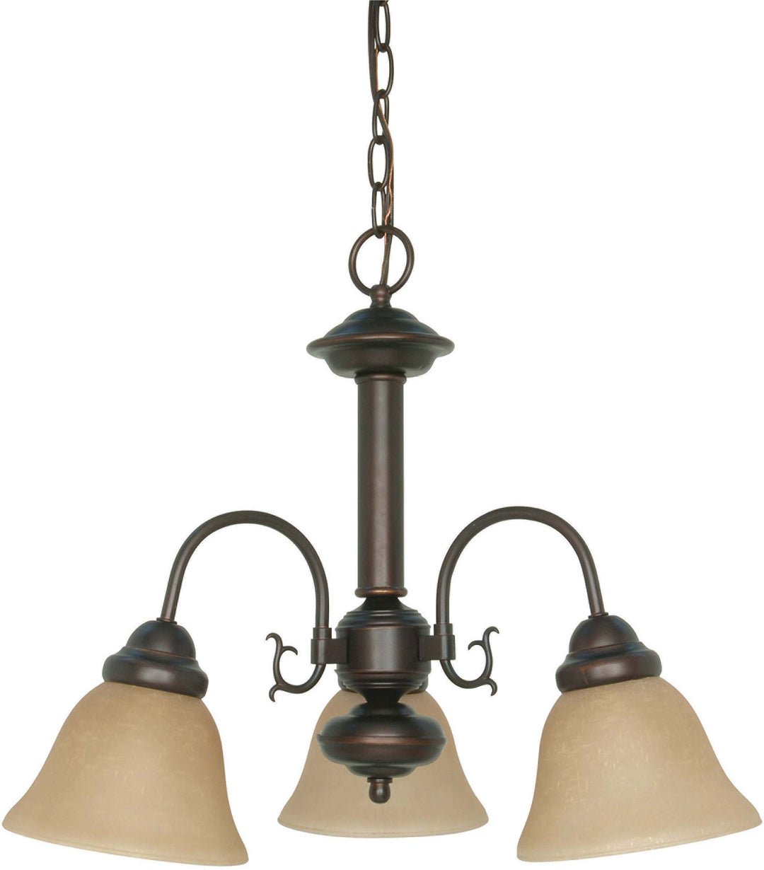 Nuvo Ballerina 60-1252 Chandelier Light - Mahogany Bronze / Champagne