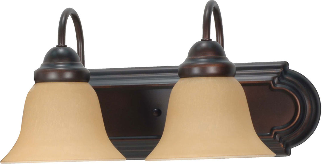 Nuvo Ballerina 60-1264 Bath Vanity Light 18 in. wide - Mahogany Bronze / Champagne