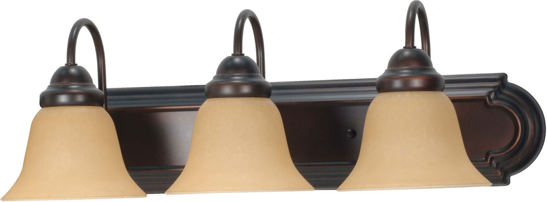 Nuvo Ballerina 60-1265 Bath Vanity Light 24 in. wide - Mahogany Bronze / Champagne