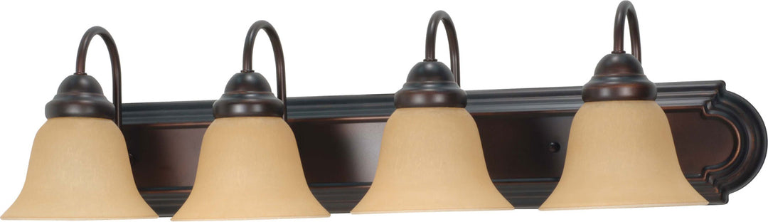 Nuvo Ballerina 60-1266 Bath Vanity Light 30 in. wide - Mahogany Bronze / Champagne