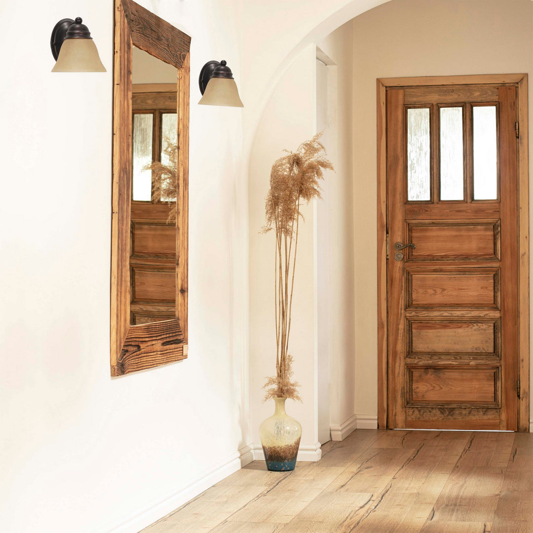 Nuvo Empire 60-1269 Wall Light - Mahogany Bronze / Champagne