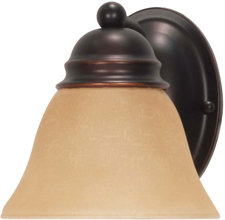Nuvo Empire 60-1269 Wall Light - Mahogany Bronze / Champagne