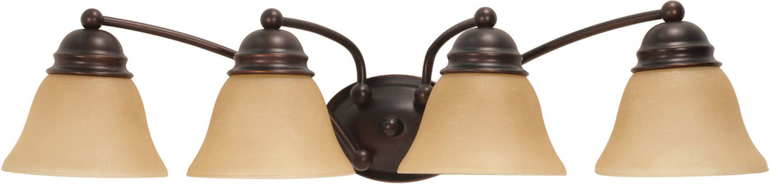 Nuvo Empire 60-1273 Bath Vanity Light 29 in. wide - Mahogany Bronze