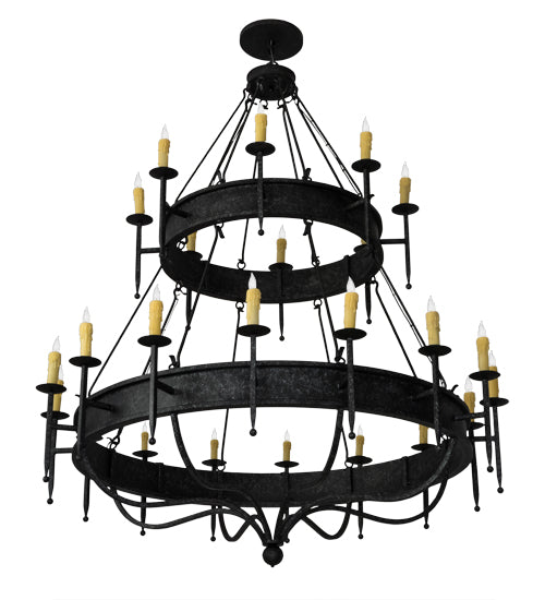 Meyda Tiffany Marta 182268 Chandelier Light - Rust,Natural Wood