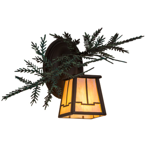 Meyda Tiffany Pine Branch 182275 Wall Light - Cafe-Noir