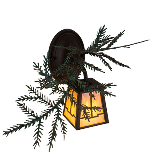 Meyda Tiffany Pine Branch 182275 Wall Light - Cafe-Noir