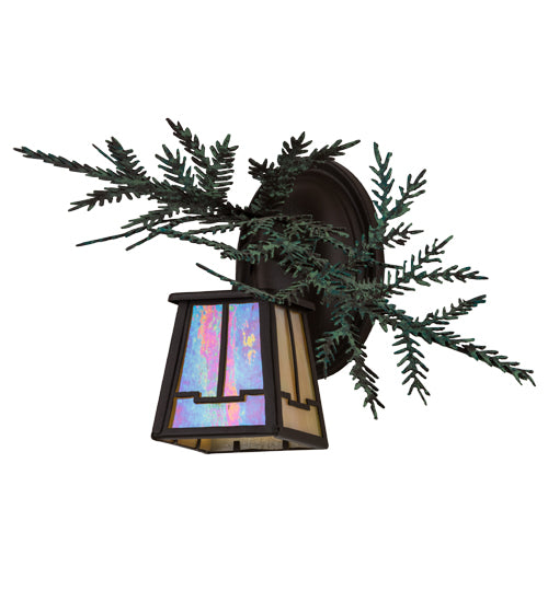 Meyda Tiffany Pine Branch 182277 Wall Light - Cafe-Noir ,Custom