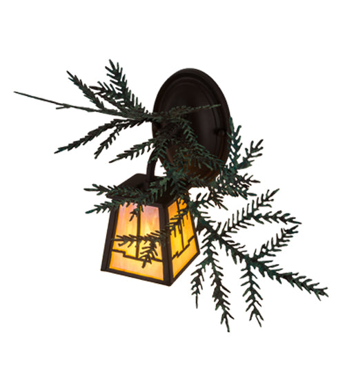 Meyda Tiffany Pine Branch 182277 Wall Light - Cafe-Noir ,Custom