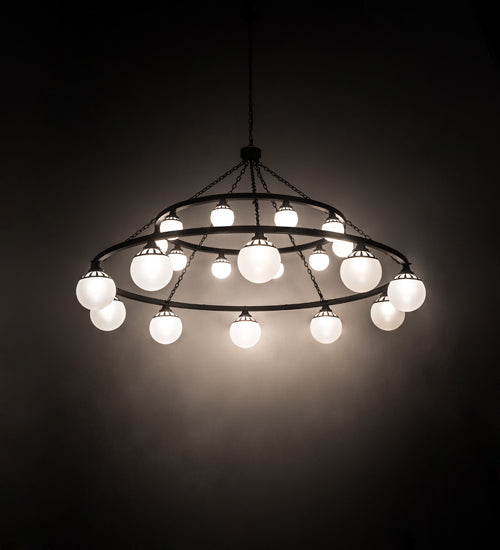 Meyda Tiffany Bola 182292 Chandelier Light - Wrought Iron