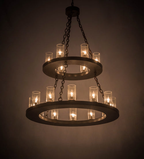 Meyda Tiffany Loxley 182367 Chandelier Light - Timeless Bronze