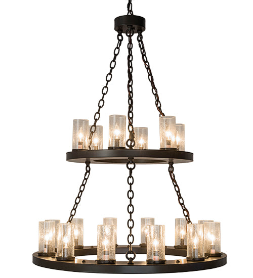 Meyda Tiffany Loxley 182367 Chandelier Light - Timeless Bronze
