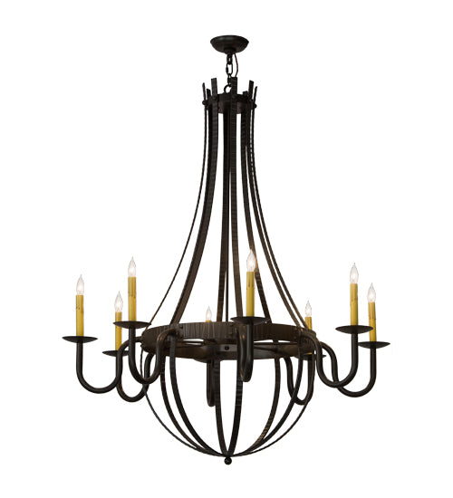 Meyda Tiffany Barrel Stave 182536 Chandelier Light - Timeless Bronze