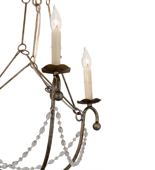 Meyda Tiffany Kaitlynn 182545 Chandelier Light - Oil Rubbed Bronze