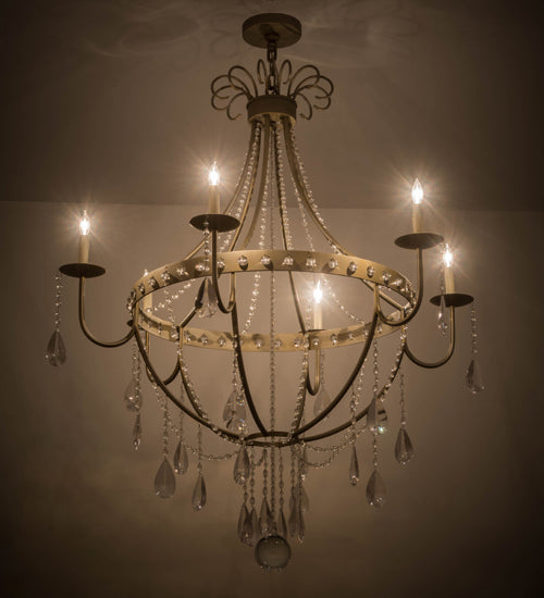 Meyda Tiffany Azaleia 182546 Chandelier Light - Crystal