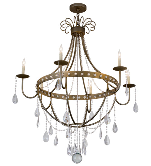 Meyda Tiffany Azaleia 182546 Chandelier Light - Crystal