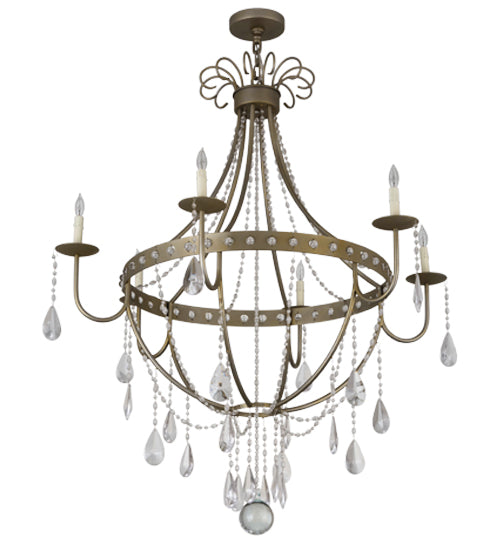 Meyda Tiffany Azaleia 182546 Chandelier Light - Crystal
