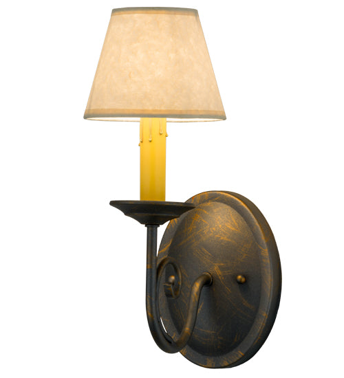 Meyda Tiffany Jenna 182600 Wall Light - French Bronzed